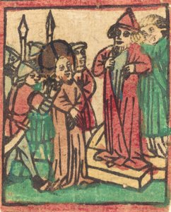 Kajfas river sit tøj, sandsynligvis 1449. af Unbekannt