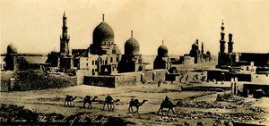 Cairo - The Tombs of the Califs, c1918-c1939. af Unbekannt