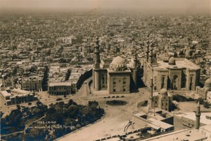 Kairo, fra minareten i Citadel-moskeen, 1936 af Unbekannt