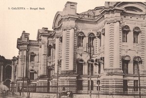 Calcutta - Bengal Bank, c1900 af Unbekannt