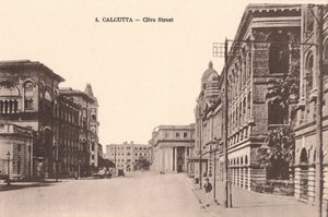 Calcutta - Clive Street, c1900 af Unbekannt