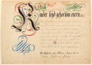 Kalligrafi af Unbekannt