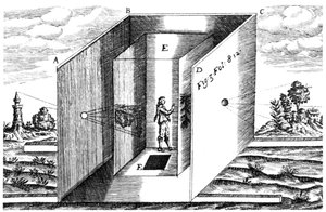 Camera Obscura, 1671 af Unbekannt