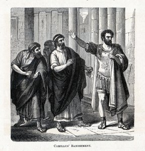 Camillus forvisning, 1882 af Unbekannt