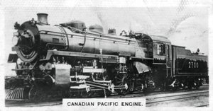 Canadisk Pacific passagermotor, Canada, c1920