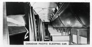 Canadian Pacific sovevogn, Canada, c1920