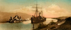 Suez-kanalen - Tussun-kurve, c1918-c1939. af Unbekannt