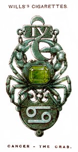 Kræft, Krabben, 1923 af Unbekannt