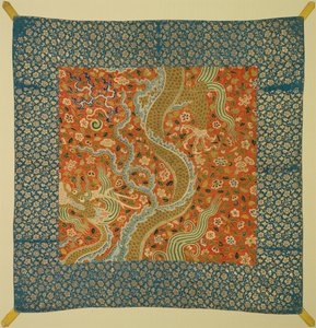 Baldakin med Dragon Among Flowers, slutningen af 1100-tallet. af Unbekannt