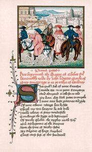 Canterbury pilgrimme, c1420 1800-tallet af Unbekannt