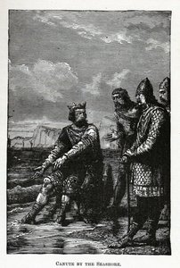 Knud ved kysten, 1882 af Unbekannt