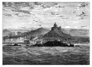 Cape Coast Castle, Gold Coast, Vestafrika, c1890 af Unbekannt