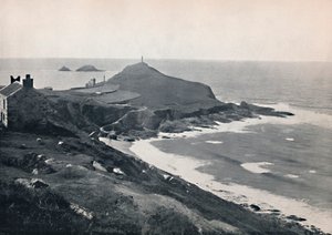 Cape Cornwall - Et ensomt sted, 1895 af Unbekannt