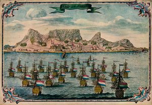 Cape Town, c1680 af Unbekannt