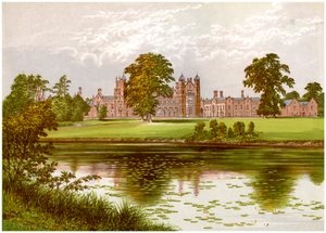 Capesthorne, Cheshire, hjemsted for familien Davenport, c1880 af Unbekannt