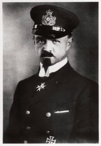 Kaptajn Peter Strasser, kommandant for tysk luftskibsflåde, Første Verdenskrig, 1916-1918 1933 af Unbekannt