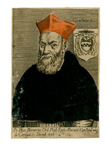 Kardinal Girolamo Bernerio, italiensk præst, 1500-tallet af Unbekannt