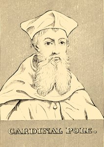 Cardinal Pole, 1500-1558, 1830. af Unbekannt