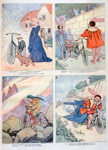 Karikaturer fra legenden om Faust, 1894 af Unbekannt