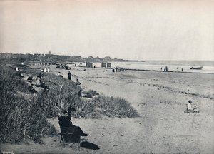 Carnousetie - Byen og stranden, 1895 af Unbekannt