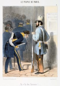 Tegneserie om Pariserkommunen, 1870