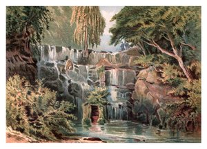Cascade ved Virginia Water, 1880 af Unbekannt