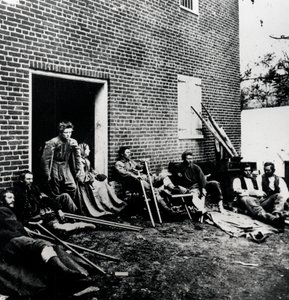 Ofre under den amerikanske borgerkrig, 1861-1865 af Unbekannt