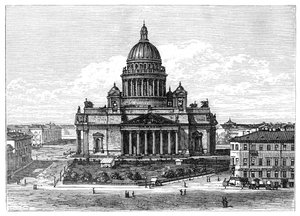 St. Isaac-katedralen, Skt. Petersborg, Rusland, 1900 af Unbekannt
