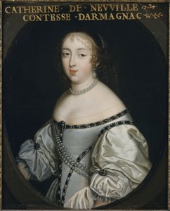 Catherine de Neufville de Villeroy, grevinde af Armagnac 1639-1707, ca 1665. af Unbekannt