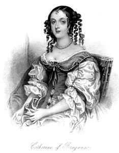 Katarina af Braganza 1638-1705 af Unbekannt