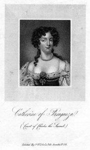 Katarina af Braganza, dronningkonsort af kong Charles II af England, 1821 af Unbekannt