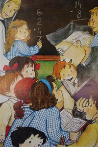 Katolsk skole Madrid Spanien af Unbekannt