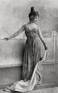 Cecile Sorel, fransk skuespillerinde, 1893 af Unbekannt