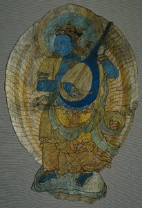 Himmelsk musiker, 1300-tallet. af Unbekannt