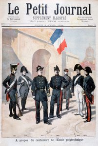 Hundredårsdagen for den polytekniske skole, Paris, 1894 af Unbekannt