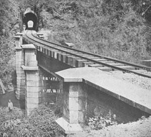 Central Railway of Brazil: Tunnel gennem Serra do MAR, 1914 af Unbekannt