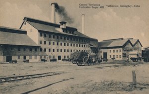 Central Vertientes Sukkermølle, Camaguey, Cuba, c1910 af Unbekannt