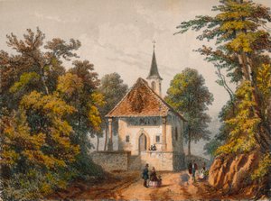Chapelle de Guillaume-Tell, Küssnacht, midten af det 19. århundrede. af Unbekannt