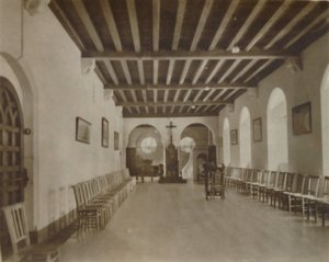 Chapter Room, Buckfast Abbey, slutningen af det 19.-begyndelsen af det 20. århundrede af Unbekannt