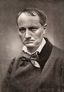 Charles Baudelaire, indflydelsesrig fransk digter, kritiker og oversætter, midten af det 19. århundrede af Unbekannt