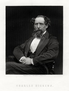 Charles Dickens, engelsk forfatter og journalist, 1876 af Unbekannt