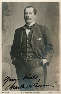 Charles Warner, engelsk skuespiller, c1890-c1909 af Unbekannt