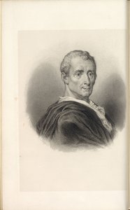 Charles de Secondat, baron af Montesquieu 1689-1755 af Unbekannt