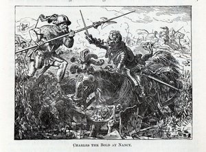 Charles the Drist i Nancy, 1882 af Unbekannt
