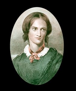 Charlotte Bronte, engelsk forfatter, midten af det 19. århundrede af Unbekannt