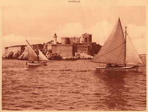 Chateau dIf, Castle of If, Marseille, 1930. af Unbekannt