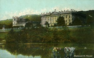 Chatsworth House, slutningen af det 19.-begyndelsen af det 20. århundrede. af Unbekannt