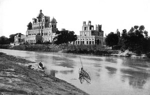 Chattar Manzil Palace, Lucknow, Indien, 20. århundrede af Unbekannt
