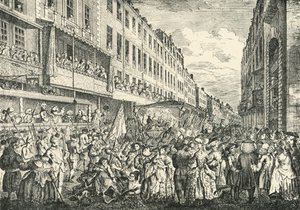 Cheapside på Lord Mayors Day, 1761, 1925. af Unbekannt