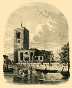 Chelsea Church, 1860, c1876. af Unbekannt